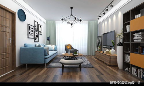 烟台装饰装修 金地格林120平三居室北欧风,静享宁静 舒缓之美