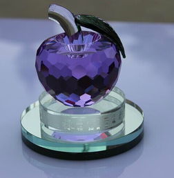 汽车水晶摆放装饰用品 k9水晶苹果 香水瓶图片,汽车水晶摆放装饰用品 k9水晶苹果 香水瓶高清图片 浦江县晶透水晶工艺品店,