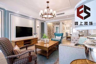 尚东雅园现代风格装饰 峰上装饰公司的设计实践